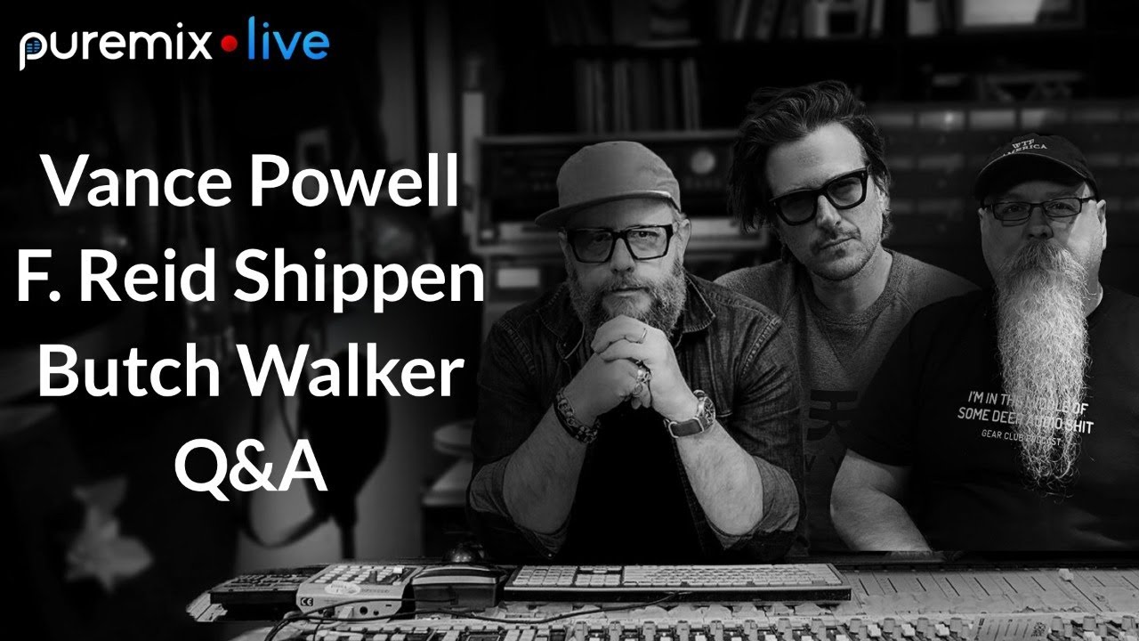 Puremix Mentors | Live Q&A Session | Between 2 Beards | Special Guest: Butch Walker