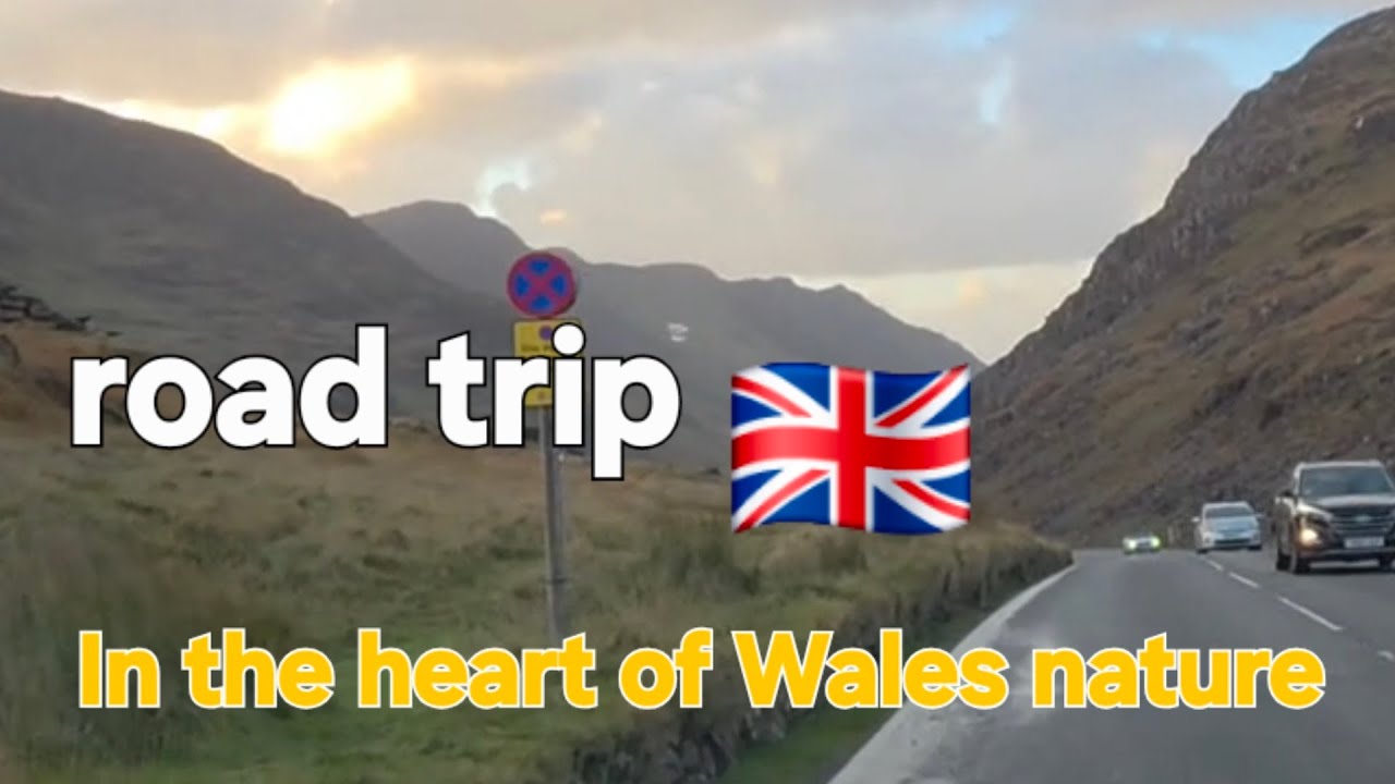 Scenic Drive in Wales 🇬🇧 | Mountains & Forest | Relaxing Nature