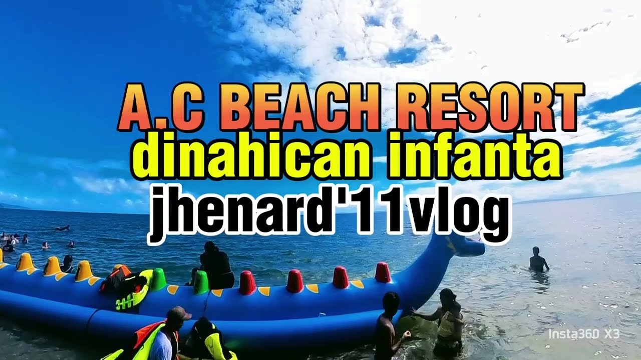 A.C BEACH RESORT infanta dinahican rides (@jhenard11vlog )#acbeachresort #naturetrip #insta360x3