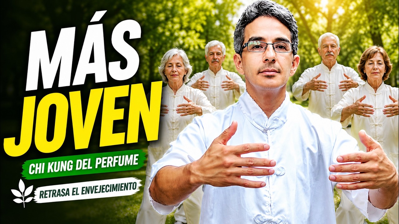 RETRASA EL ENVEJECIMIENTO, con esta practica de CHI KUNG DEL PERFUME y conoce todos sus beneficios.