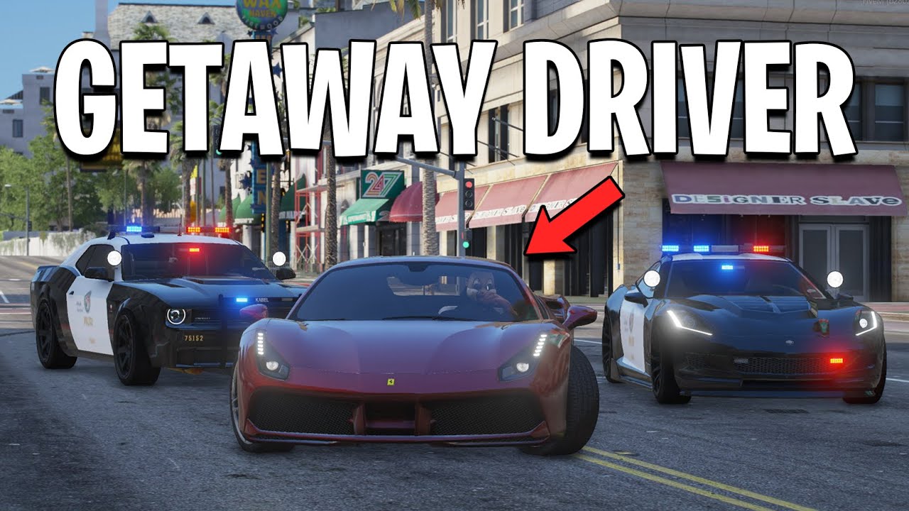 I Became A Getaway Driver In A Ferrari on GTA 5 RP