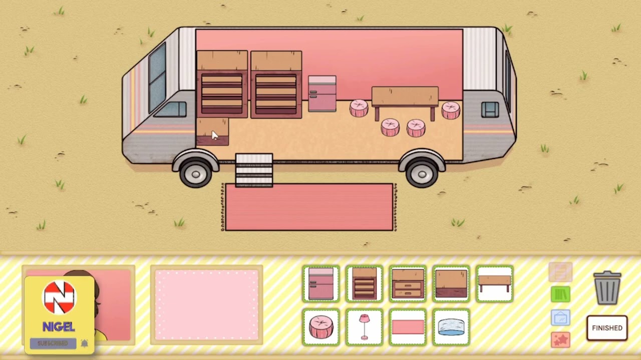 Hermit Home Designer - Visual Novel Game(GAMEPLAY)