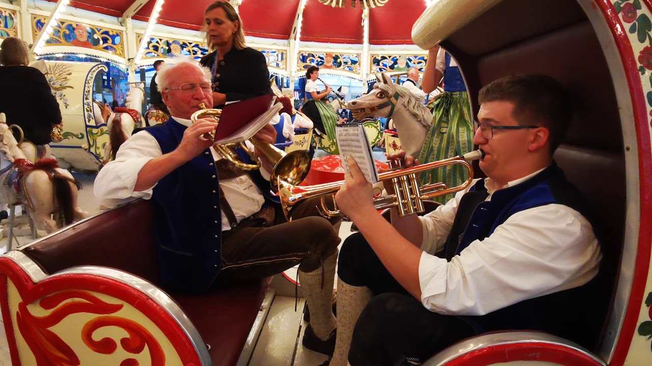 Puchheimer Blasorchester im Museumszelt, Oide Wiesn
