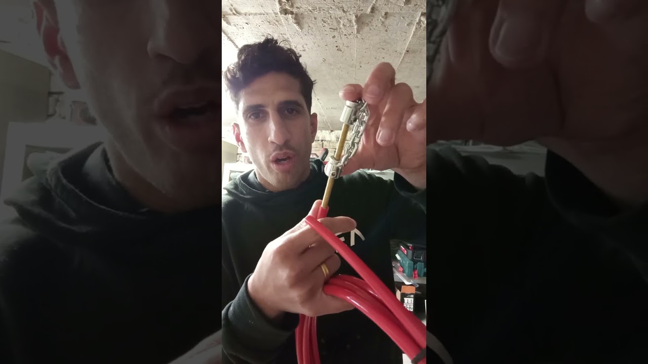 D&eacute;boucheur canalisation &agrave; cha&icirc;ne