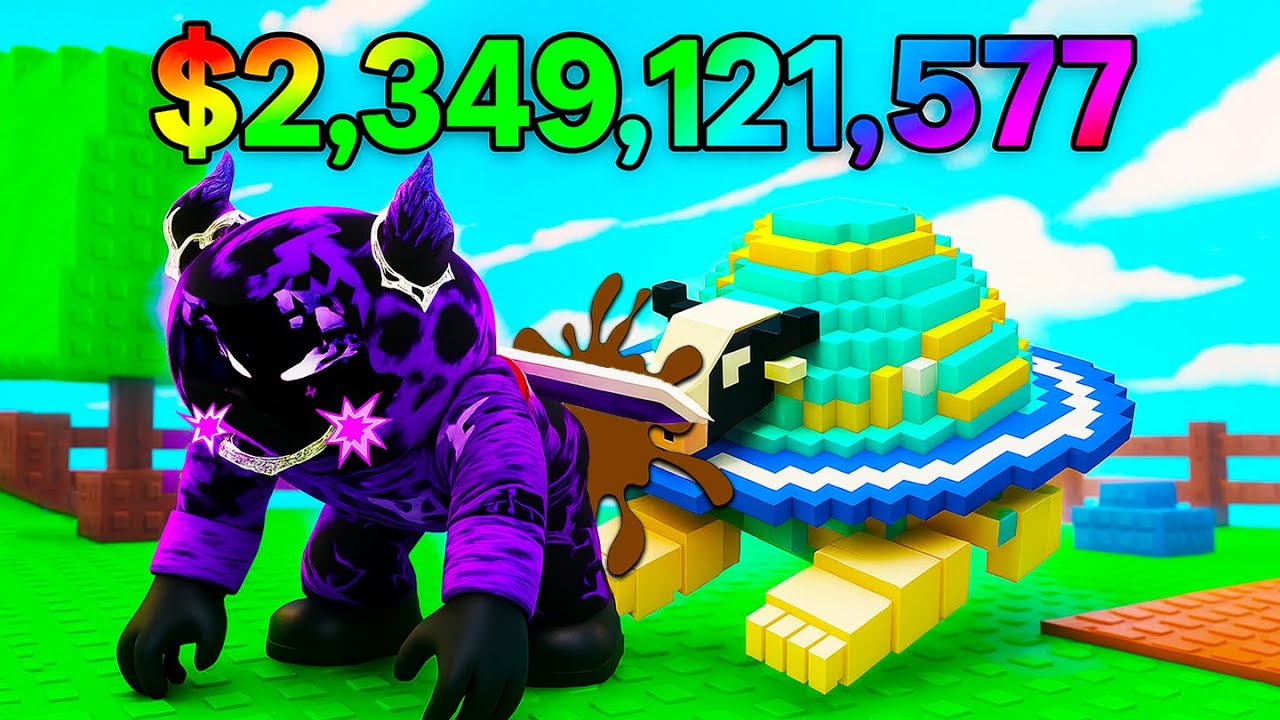 Создаю ТРИЛЛИОНЫ какающих мозгоотродий МАКСИМАЛЬНОГО УРОВНЯ в Poop a Brainrot! (Roblox)