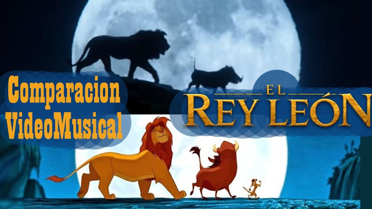 Hakuna Matata-Latino-  1994 vs 2019- comparacion-live action y animacion