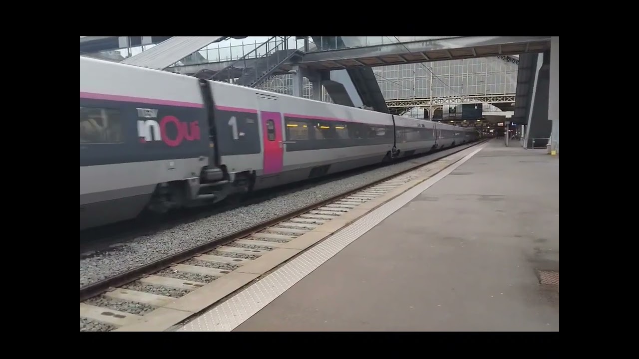 Tgv inoui  en direction de  Bordeaux  saint jean  ❤️❤️