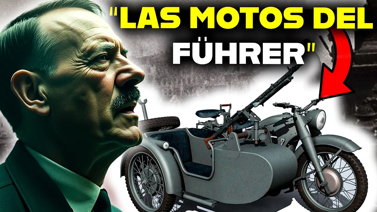 HITLER y sus MOTOS SECRETAS del Ejército ALEMÁN