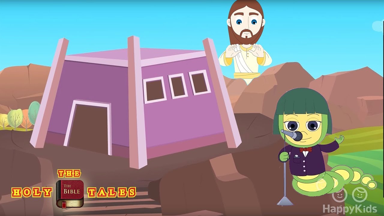 The Wise Man I Bible Rhyme Collection I Bible Songs For Children with Lyrics| Holy Tales Bible Songs