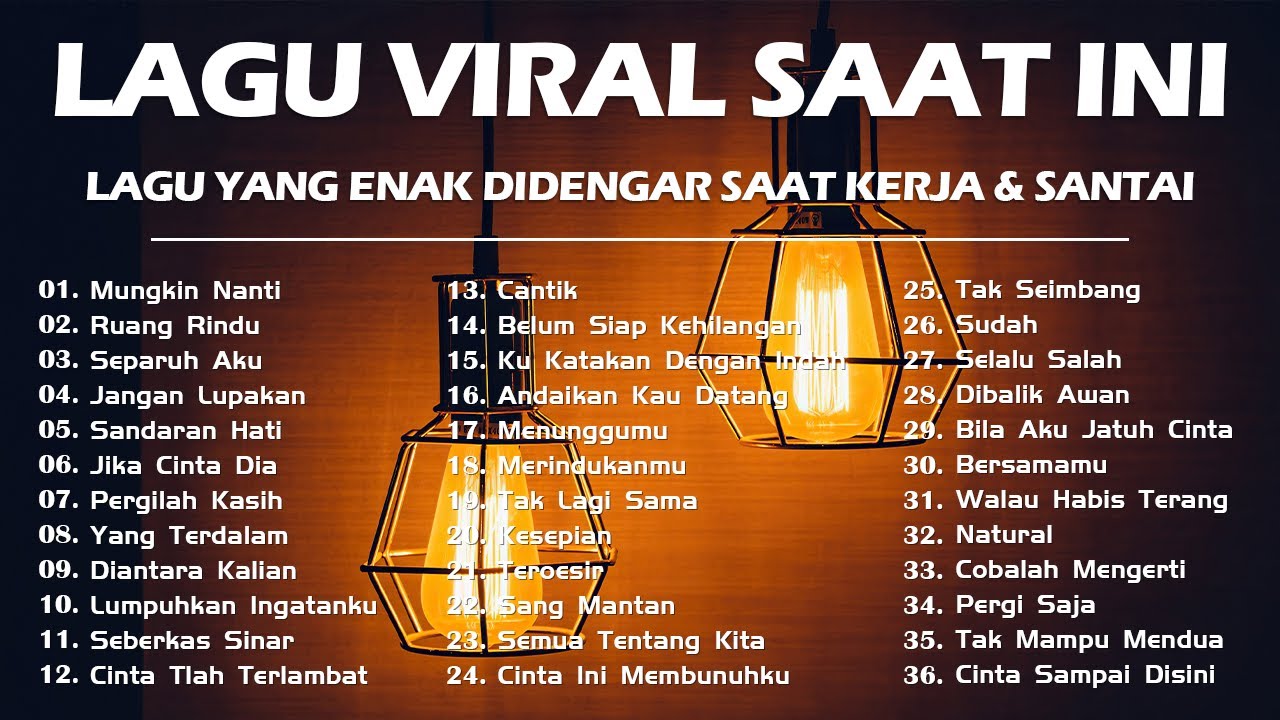 PLAYLIST LAGU INDONESIA TERBAIK 2024 BY JOOX