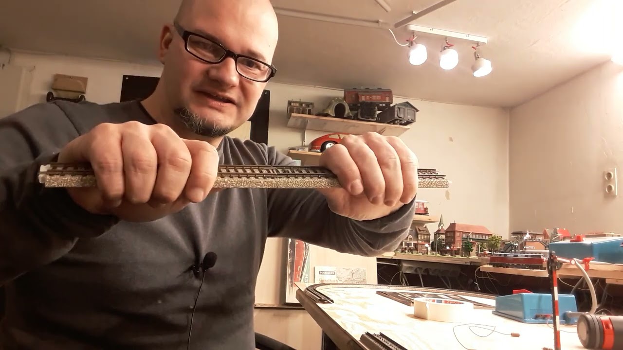 Modelleisenbahn gebraucht kaufen Teil 19 Märklin Signale anschließen analog