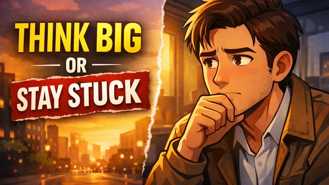 Power of Thinking Big | Think Big or Stay Stuck in Life | book motive| Motivational story|