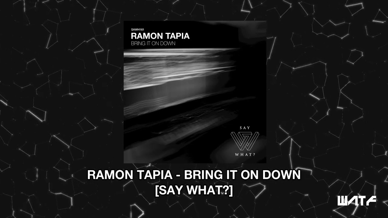 Ramon Tapia - Bring It On Down [Say What?]