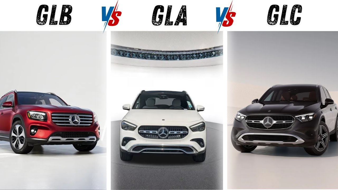 Сравнение Mercedes GLA, GLB и GLC 2026 года: полный обзор – цены, характеристики, пространство и ...