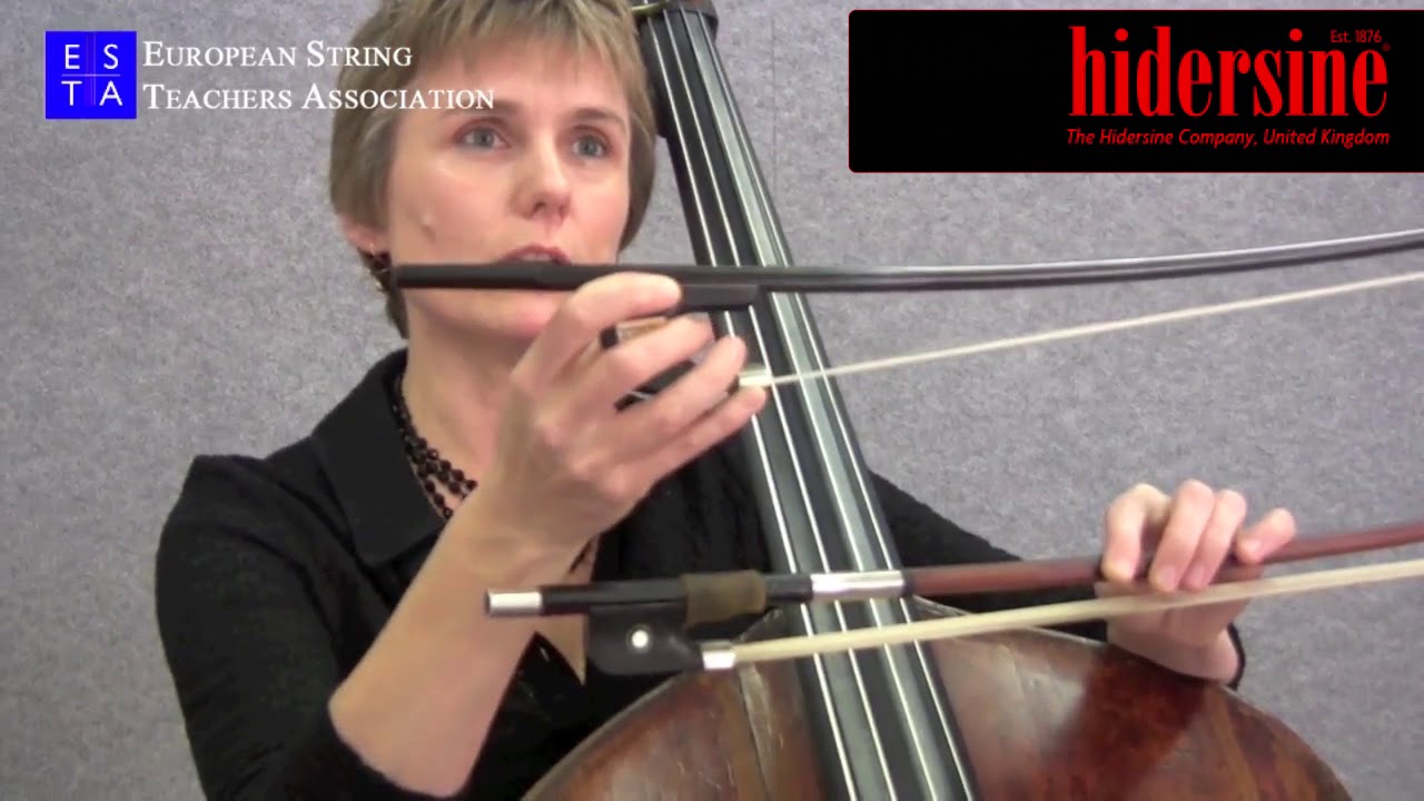 Double bass technique: Bow choice