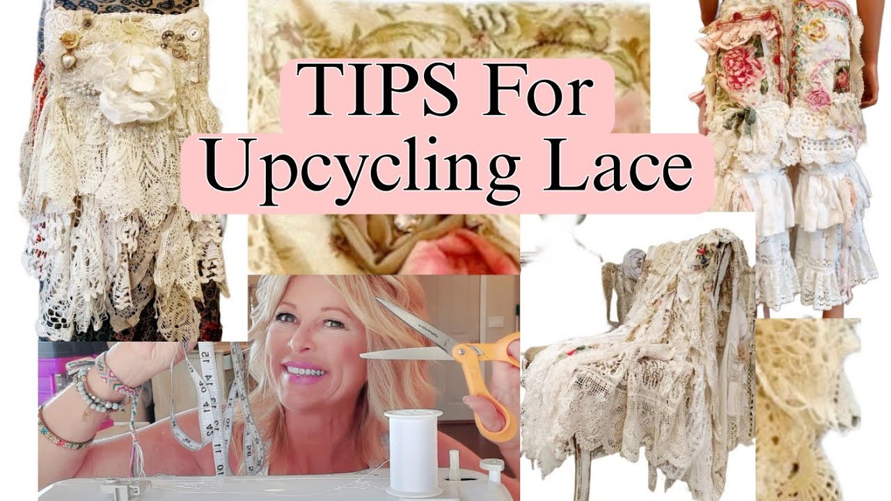 Tips for Sourcing and Washing Lace for Upcycling