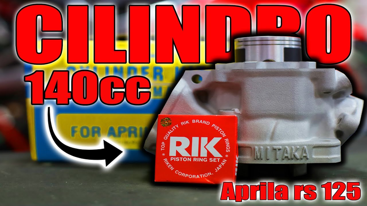 Este es el ELEGIDO!! Cilindro 140cc MITAKA/AOIKI para APRILIA RS 125