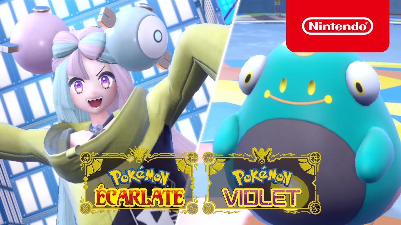 Rencontrez Mashynn et Ampibidou – Pokémon Écarlate & Pokémon Violet (Nintendo Switch)