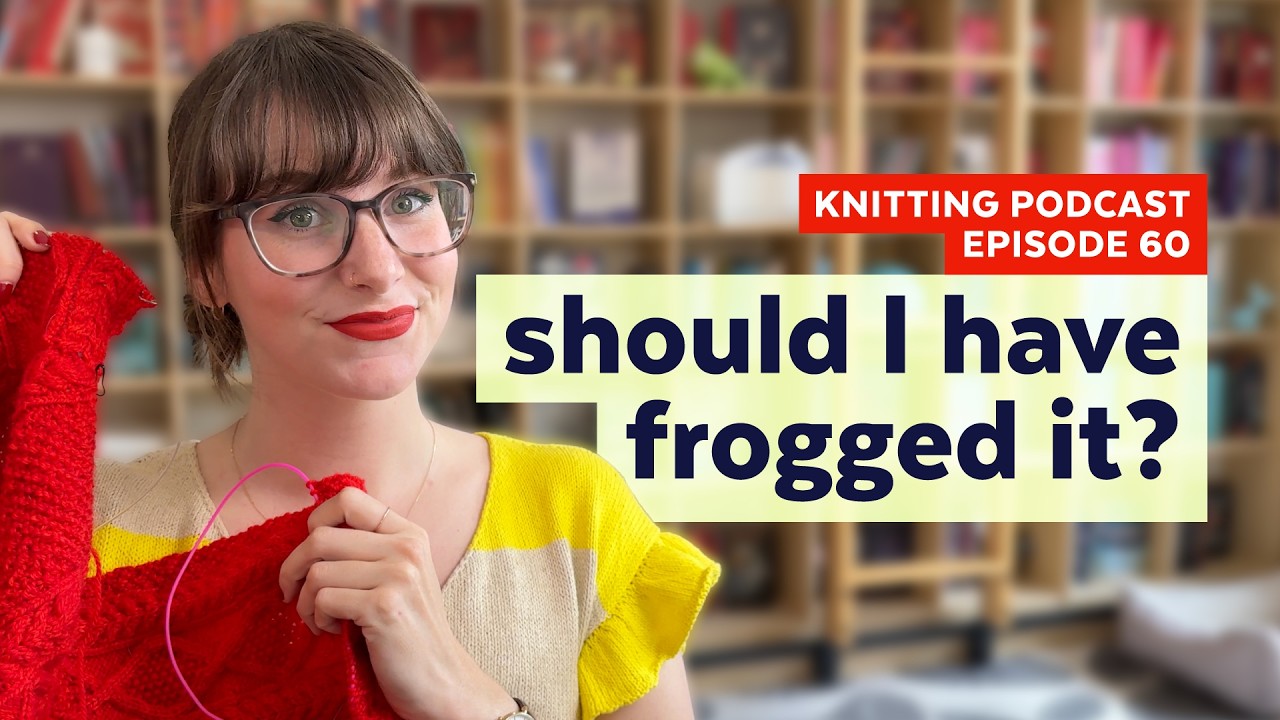Revenge of the Book Club Cardigan | KNITTING PODCAST | Episode 60