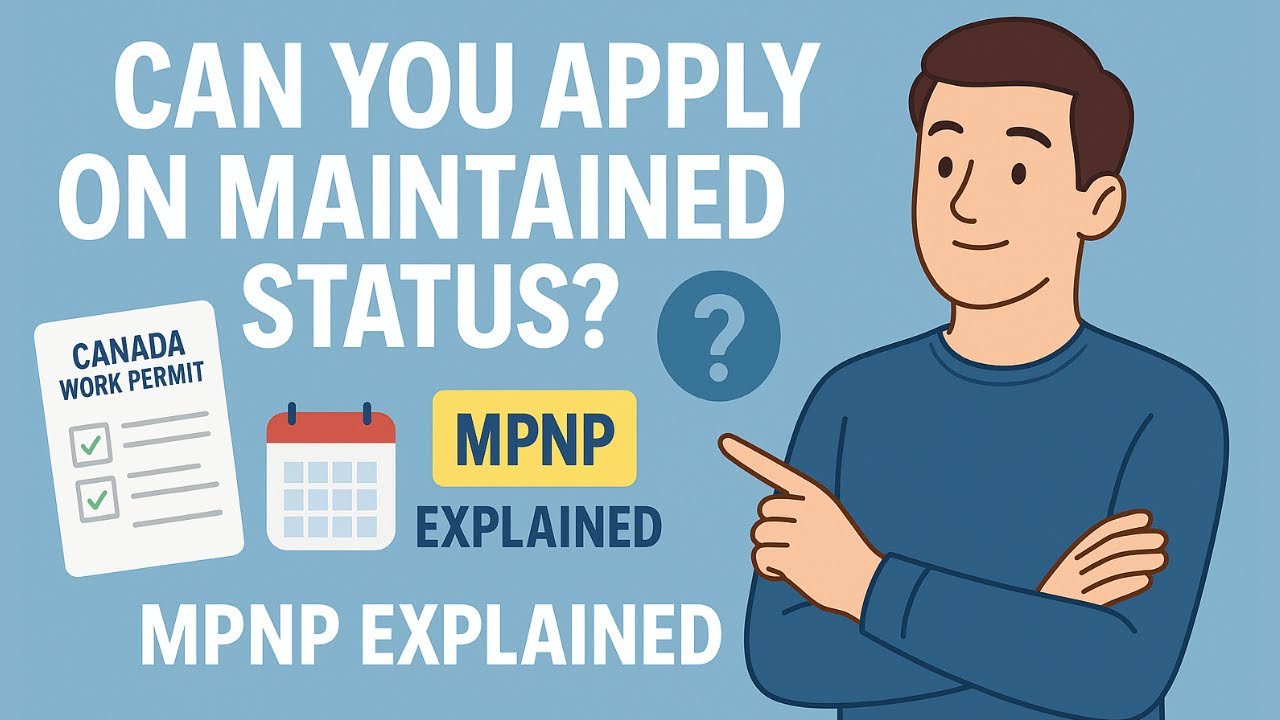 Can You Apply for MPNP While on Maintained Status? | Manitoba Immigration Tips