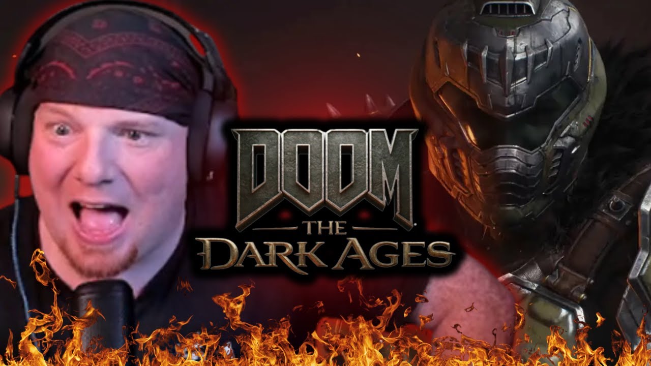 IT'S DOOOOOM, BABAY! - Doom: The Dark Ages Trailer - Krimson KB Reacts