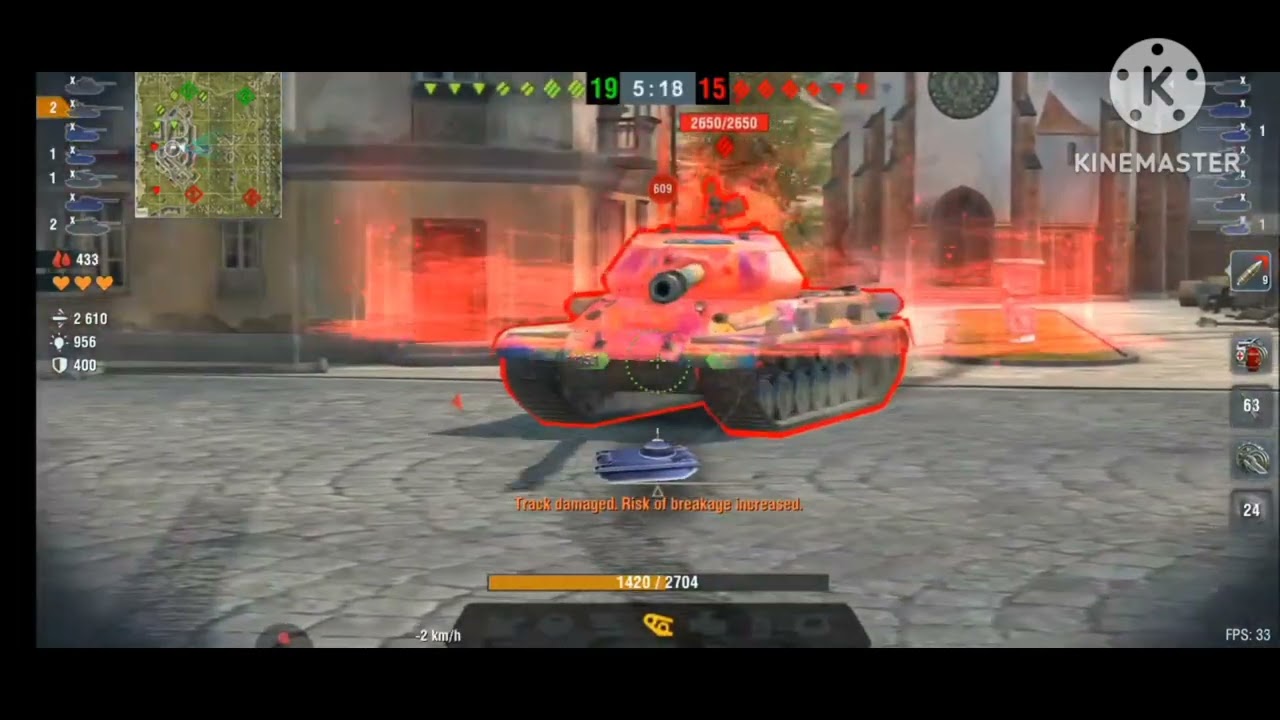 60TP Lewandowskiego uprising part2 game play wotblitz 