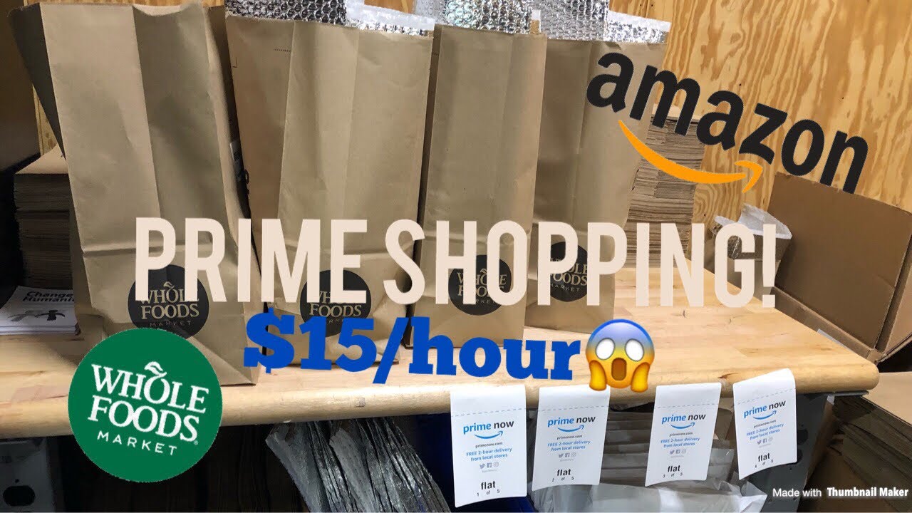 My Day As A Prime Shopper | VLOG