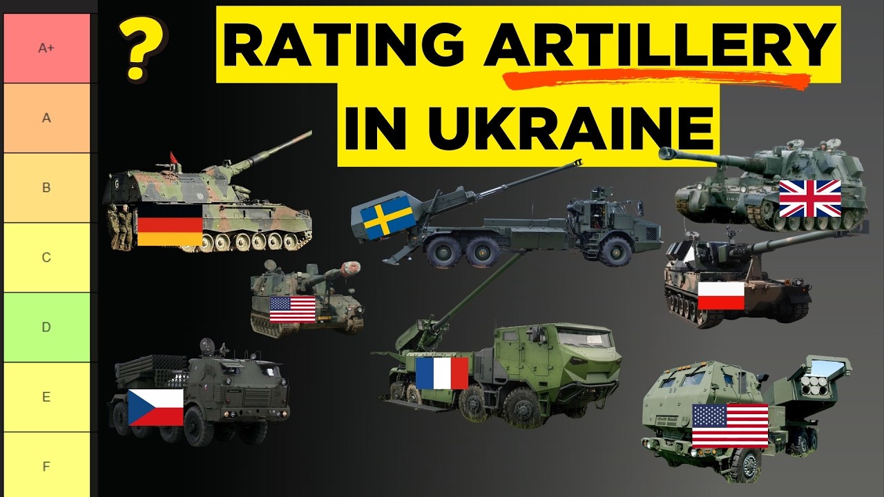 Rating The BEST and WORST Artillery in Ukraine