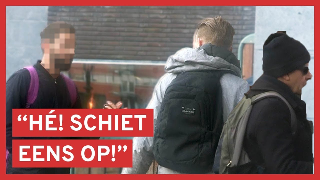 BLINDE MAN AANGEVALLEN DOOR JONGEREN | BONDGENOTEN