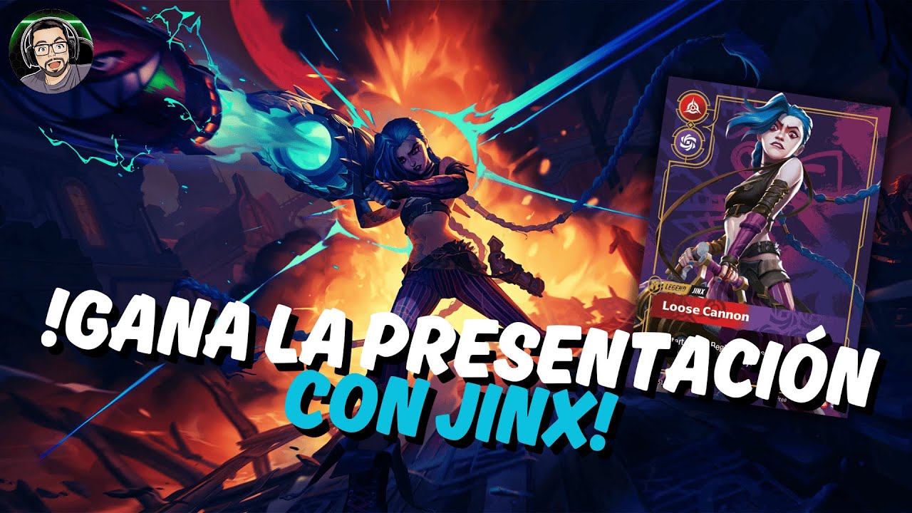 💥 Cómo GANAR la PRESENTACIÓN con el CHAMPION DECK de JINX | Riftbound TCG