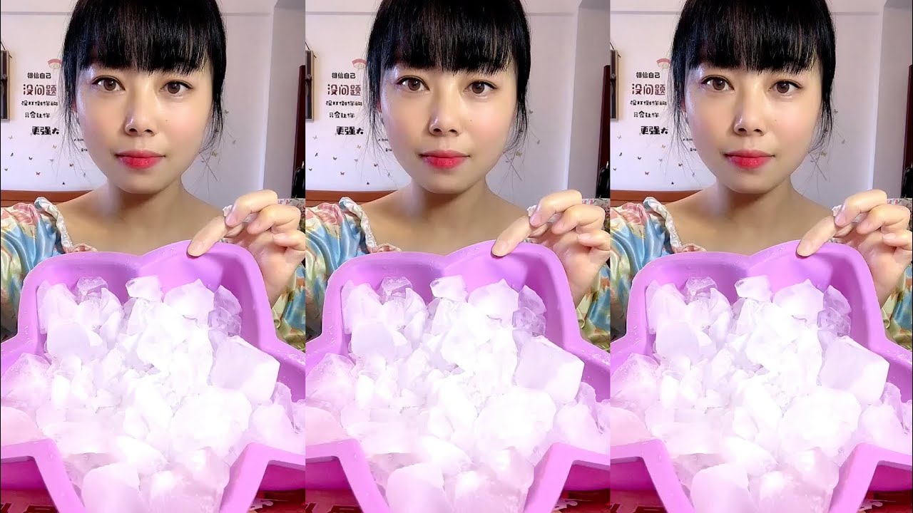 ZHAOFENG HARD ICE / CRUSHED ICE. ICE EATING.