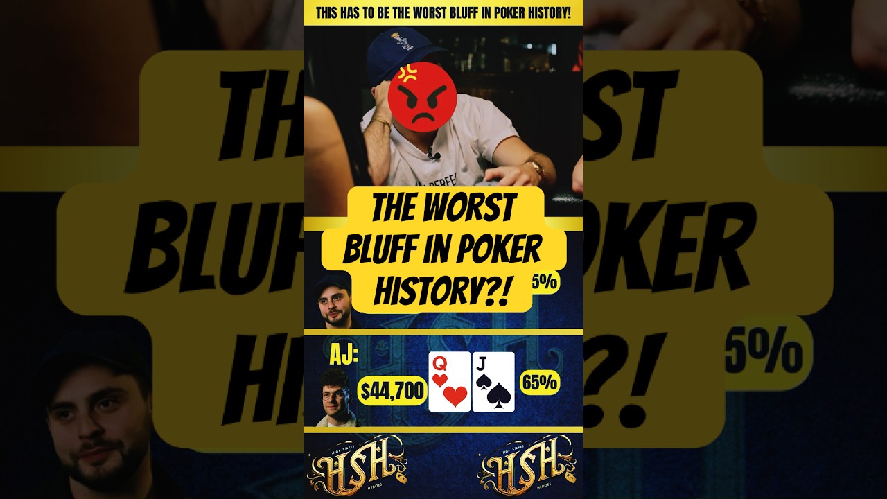 This Has to Be the WORST Bluff in Poker History&hellip;