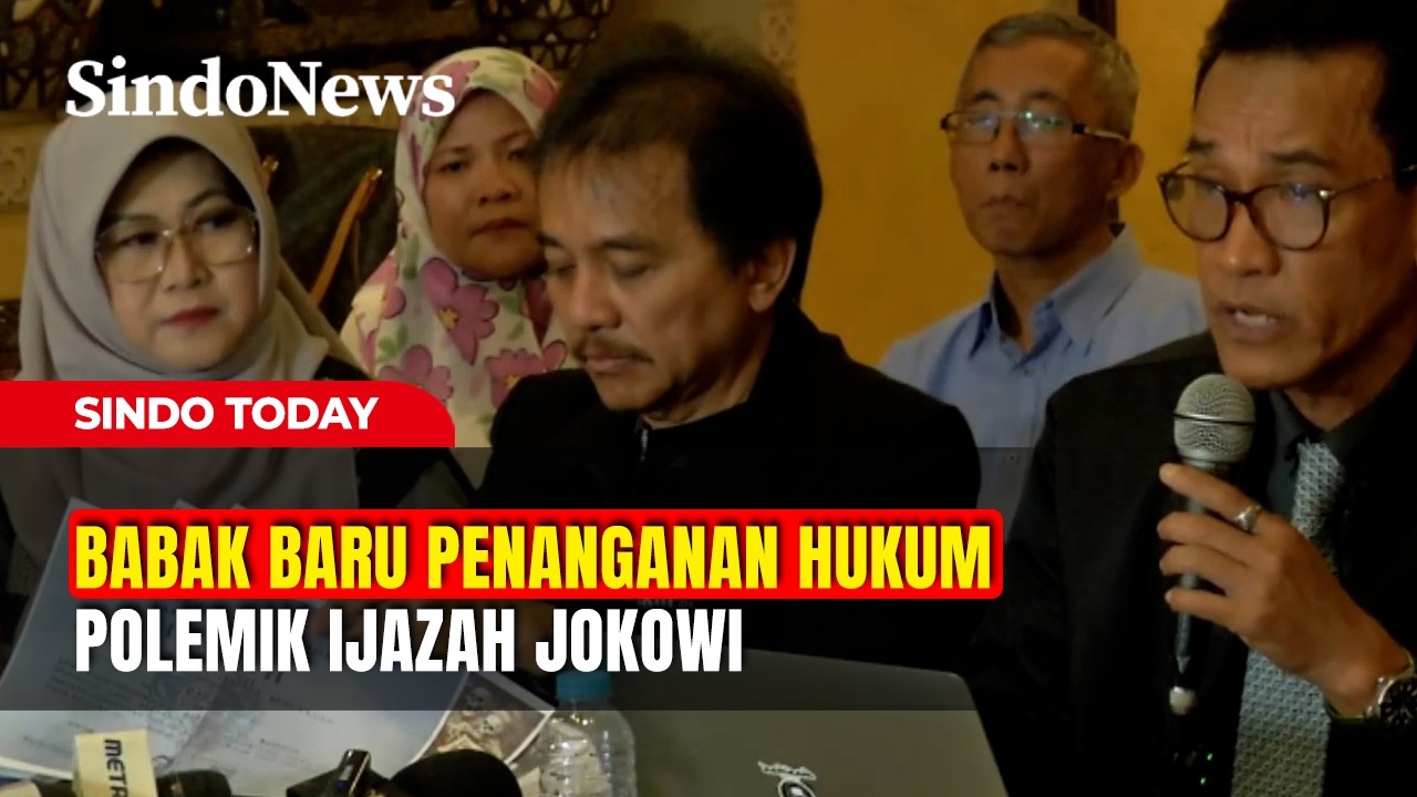 Babak Baru Penanganan Hukum Polemik Ijazah Jokowi | Sindo Today | 17/02 | Part 3