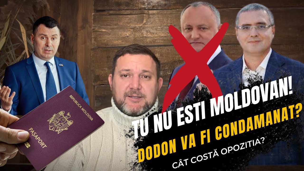 Tu nu ești moldovan! Dodon va fi condamnat? Cât costă opoziția? 