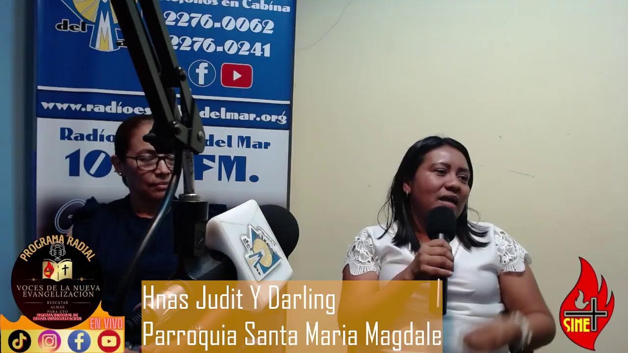 Judit Téllez y Darling Rodrigues  Parroquia Santa Maria Magdalena