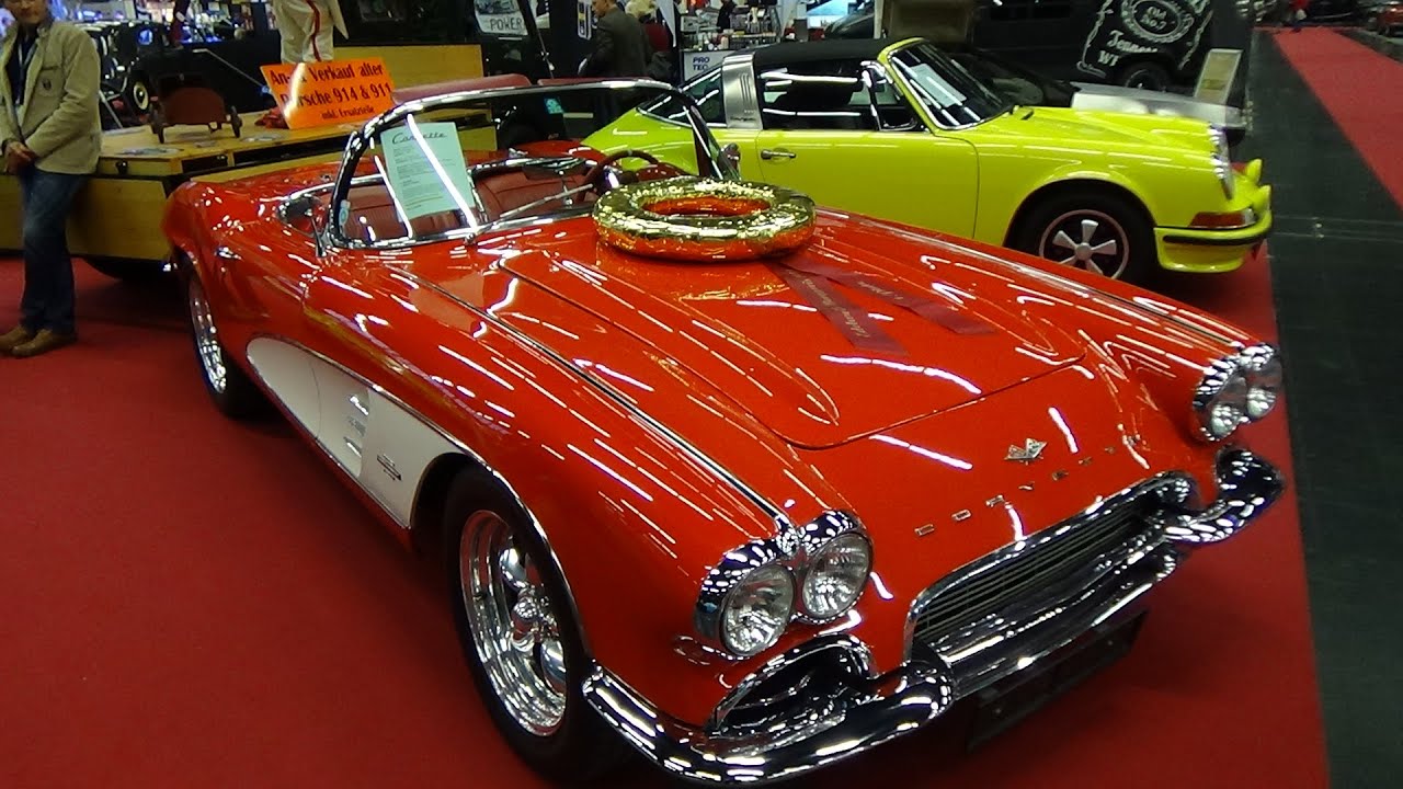 1961 - Chevrolet Corvette C1 -Exterior and Interior - Classic Expo Salzburg 2015