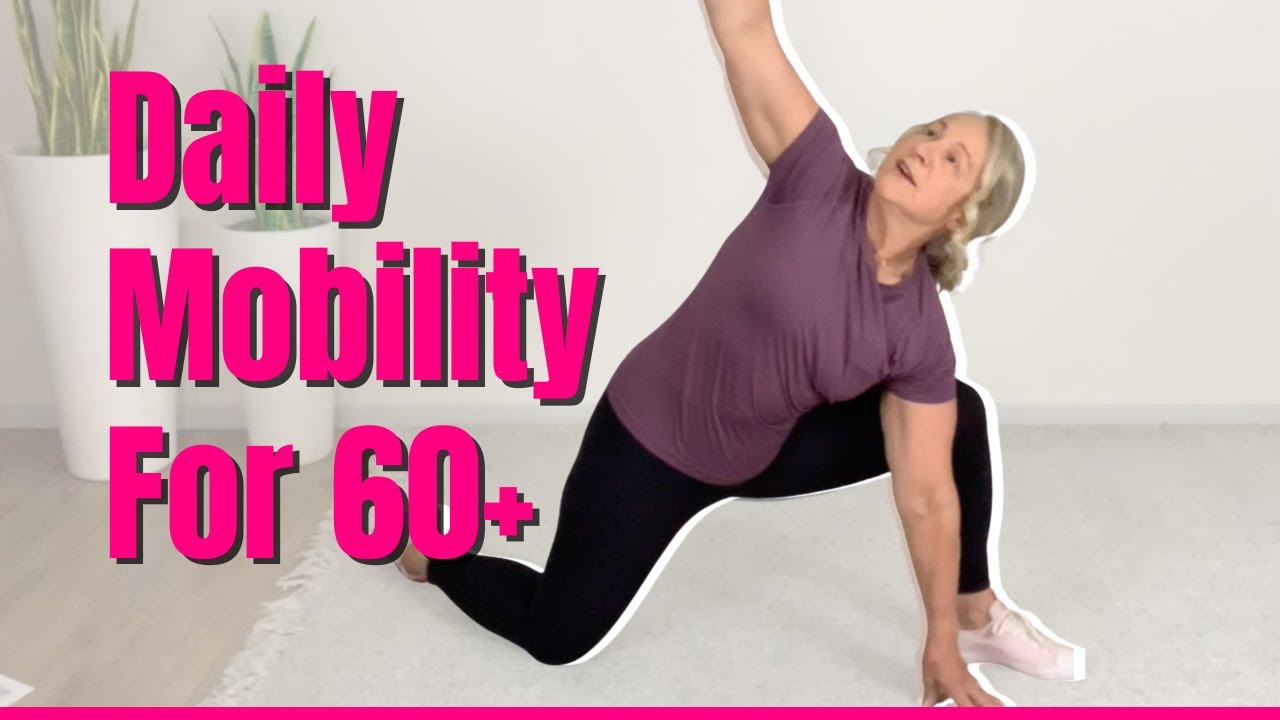 Gentle Mobility Stretch Routine for Women 60+ | Loosen Tight Hips, Back & Shoulders