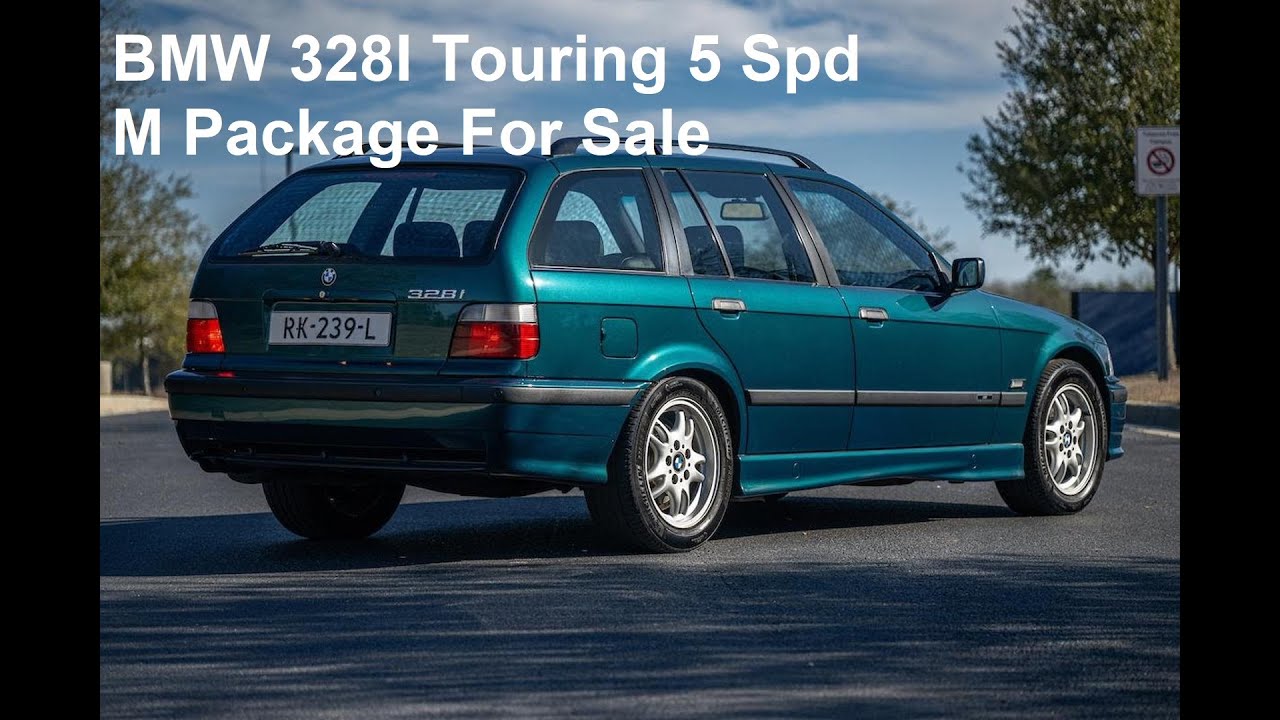 1996 BMW 328I Touring 5 Spd E36 M Package Boston Green Wagon Low Miles For Sale Car Cave Aiken, SC