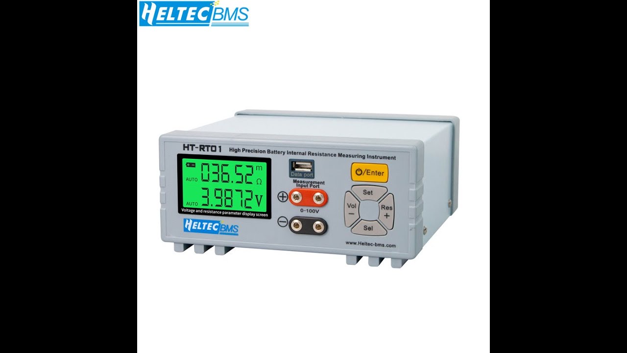 HeltecBMS  HT-RT01 Lithium Battery Pack Internal Resistance Tester Instrument /Voltage Tester
