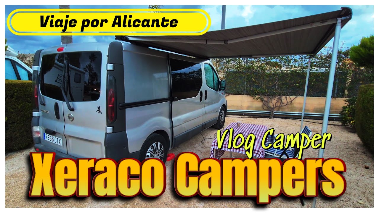 (AREA XERACO CAMPERS) Viaje por Alicante (Vlog Camper) PARTE 1