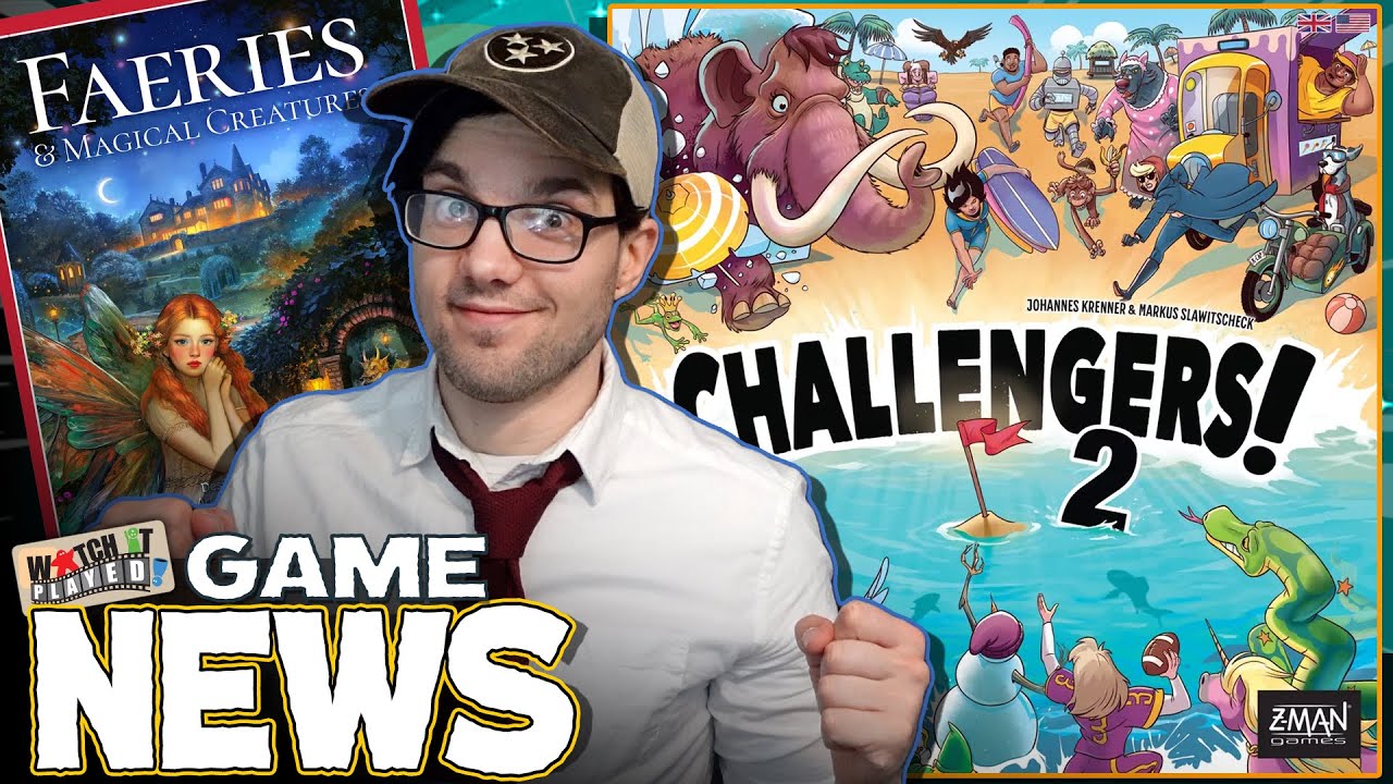 New Games, New Challenges, New Adventures! - Board Game News!