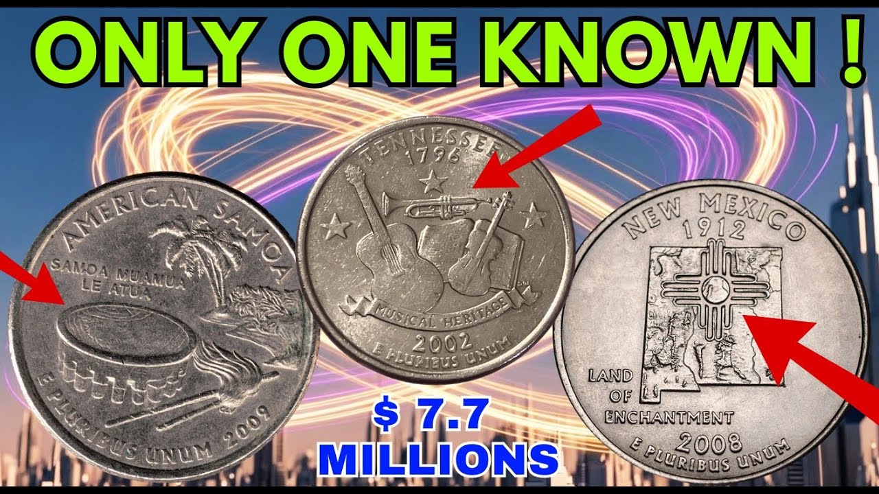 TOP 7 Rare Washington Quarter Coins Worth Thousands That Could Make You Rich Fast!