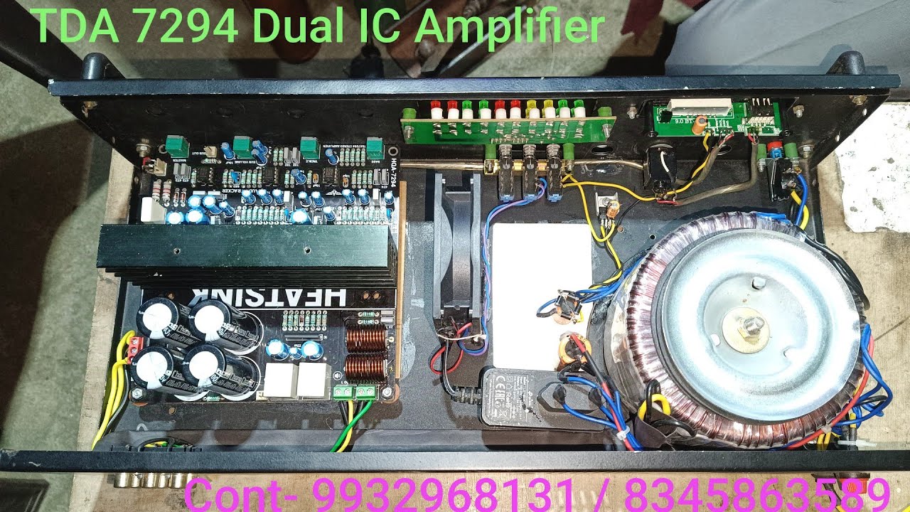 TDA 7294 Dual IC Amplifier Sound testing. Best Audio IC Amplifier for Home purposes only.
