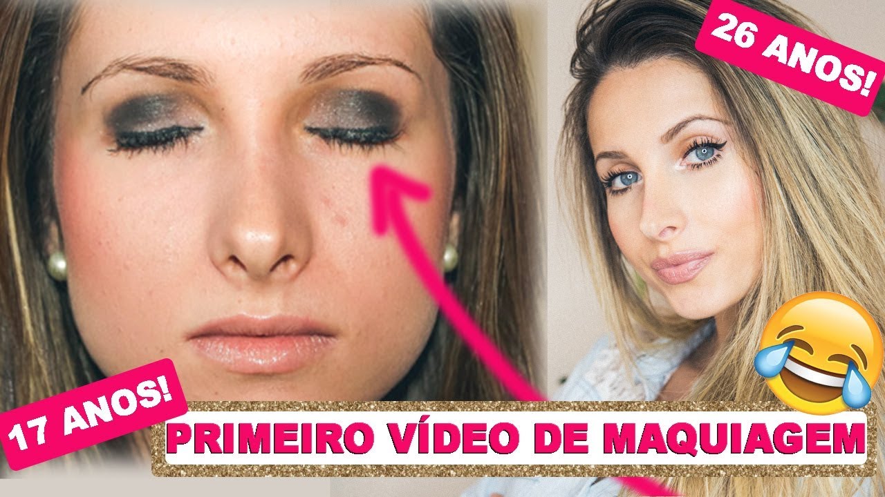 🤭REAGINDO AO MEU PRIMEIRO VÍDEO DE MAQUIAGEM (QUE NUNCA FOI POSTADO NO CANAL)