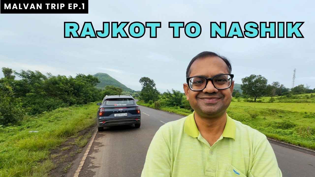 Rajkot to Malvan - Part 1 | Rajkot to Nashik | Roving Family
