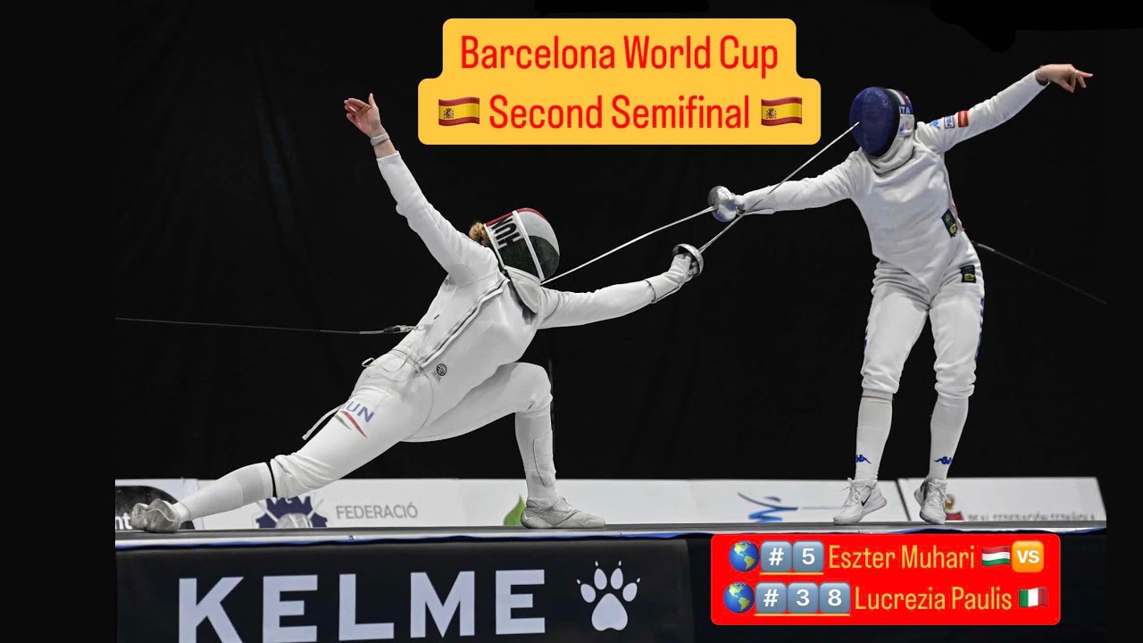 Barcelona World Cup 2025 SWE - L4 - Eszter Muhari HUN v Lucrezia Paulis ITA