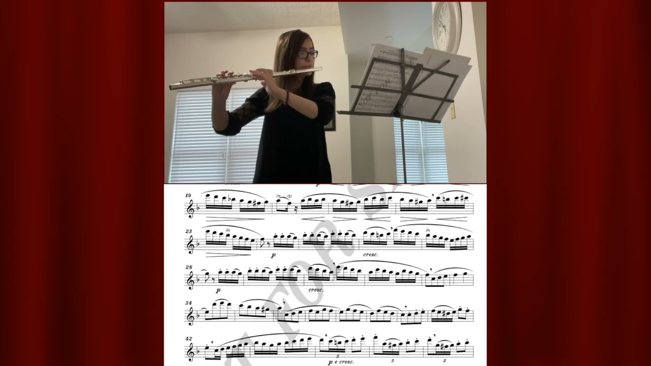 Gariboldi 20 Studies for Flute, Op. 132, Etude No.2: Andantino--Alexandra Langley