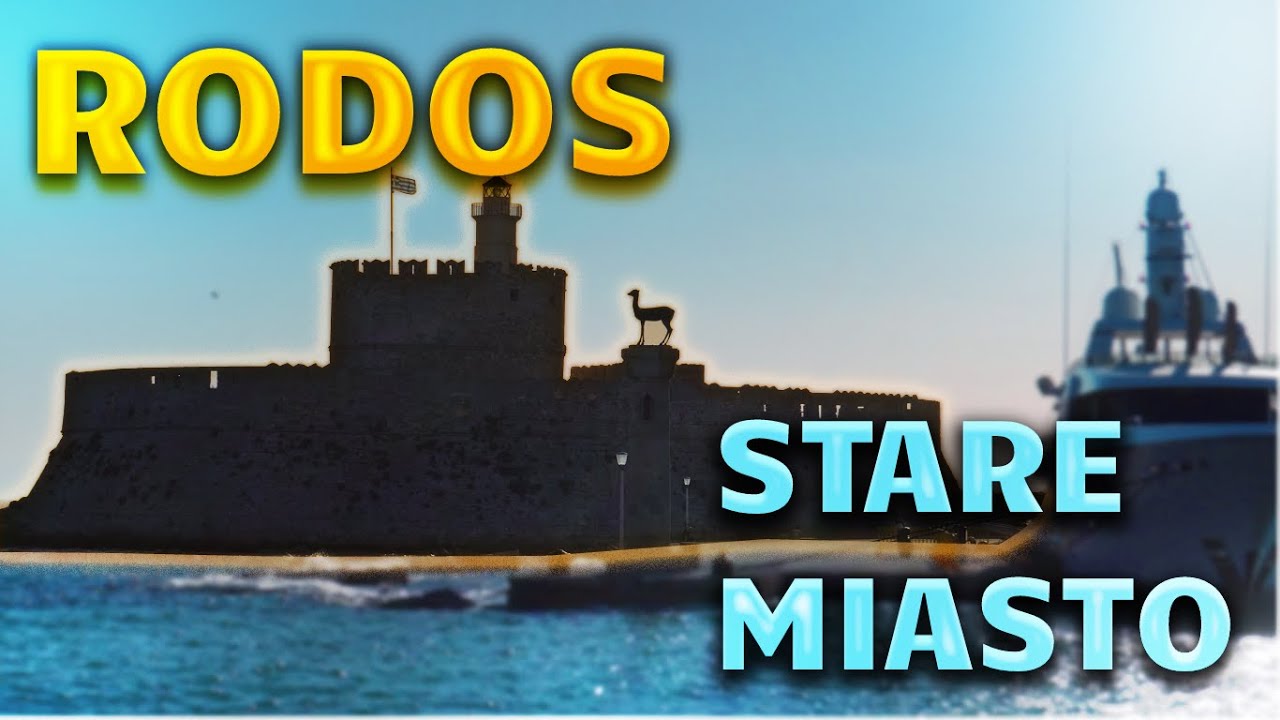 Gdzie stał Kolos Rodyjski? Zwiedzamy Stare Miasto w Rodos!