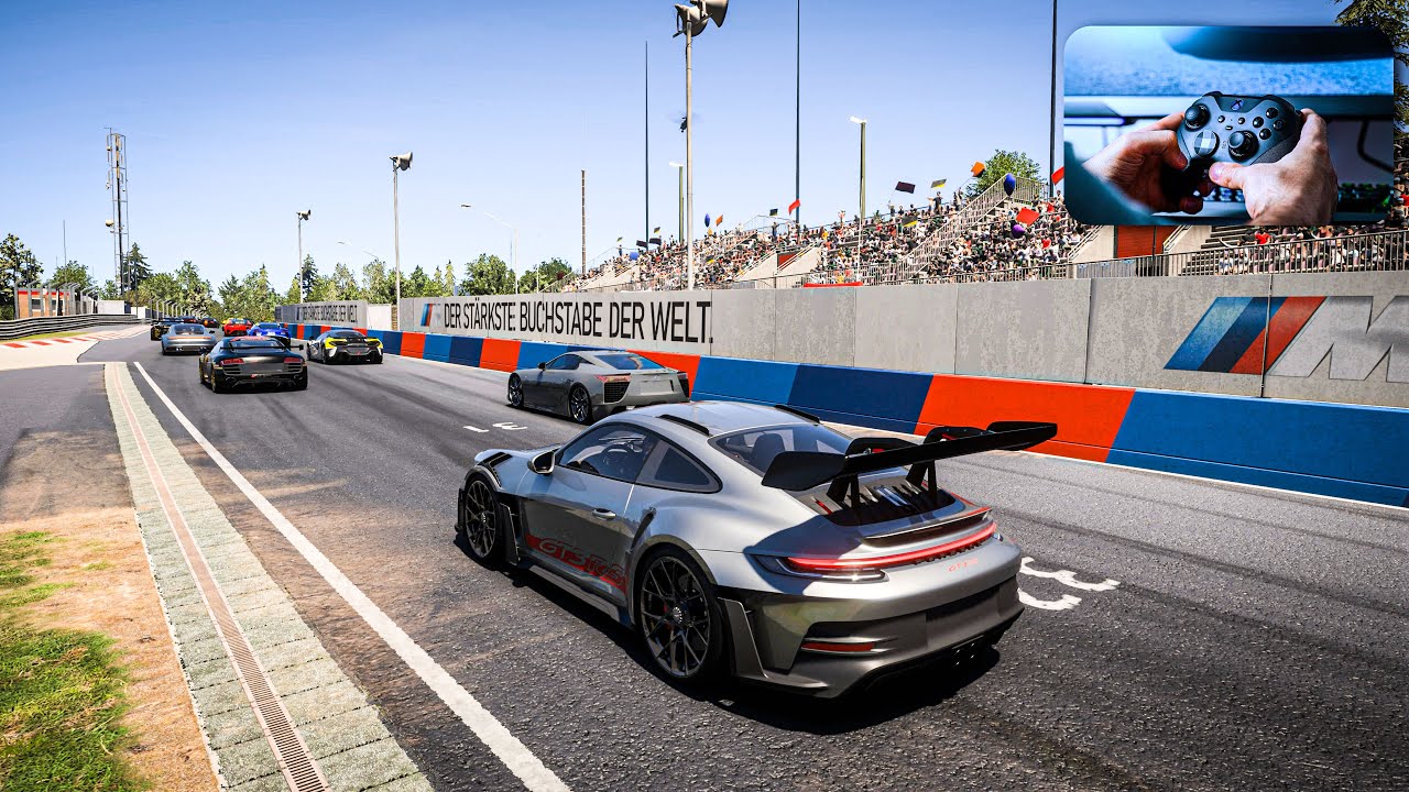 Extreme Race Porsche 911 GT3 RS 2023 -  Forza Motorsport | Xbox Elite S2 Gamepad Gameplay 4K60