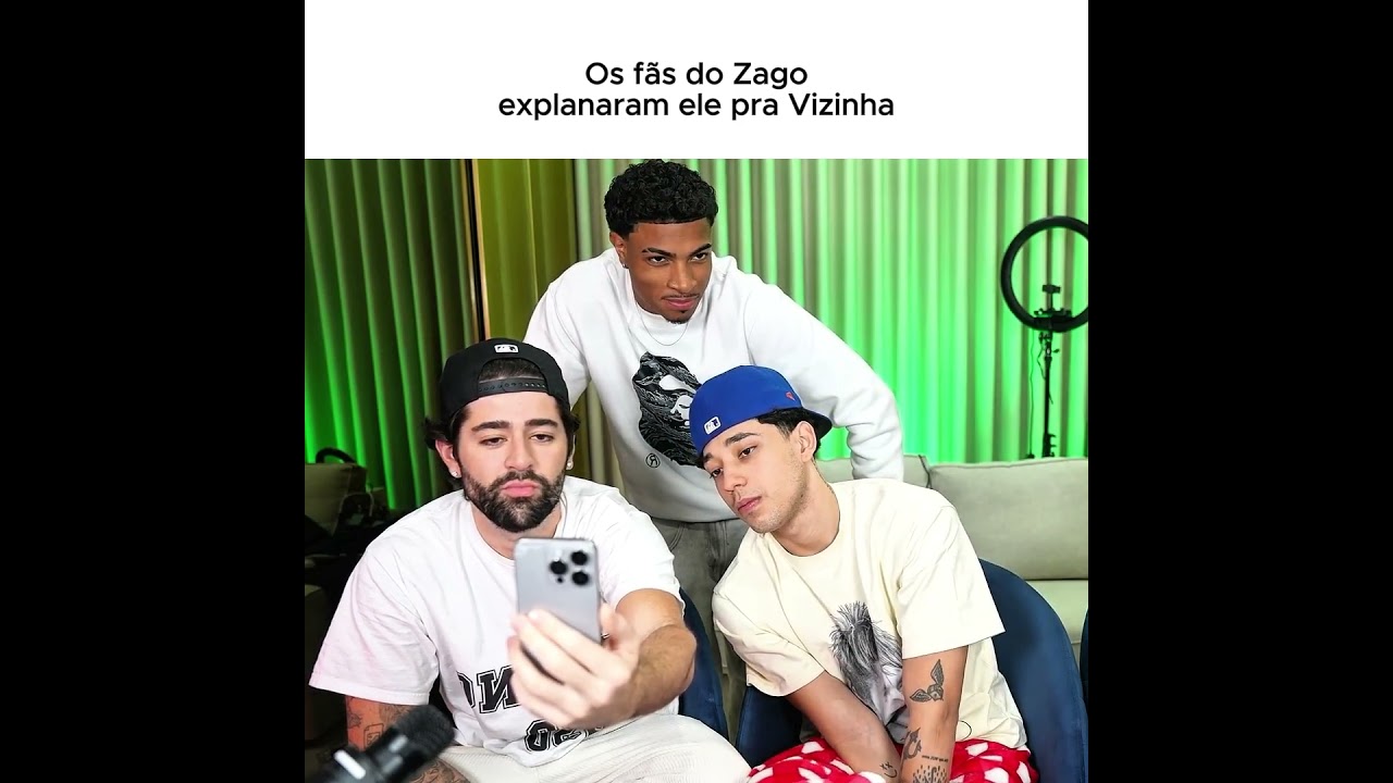 A vizinha viu tudo que o Zago fez em Portugal! 